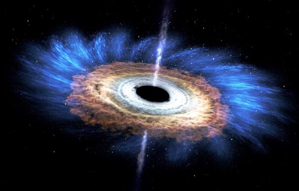Documentan la 'espiral de muerte' de un sol en un agujero negro