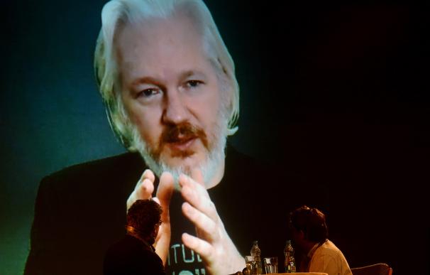Julian Assange, living in asylum at the Ecuadorian