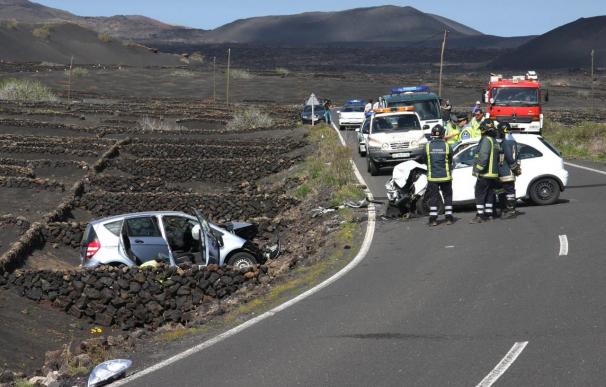 Fallece la menor herida grave en un accidente de tráfico en Lanzarote