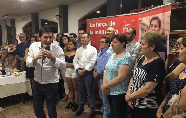 Rafa García pide que las agrupaciones locales del PSPV "vuelvan a ser Casas del Pueblo con actividad y debate político"