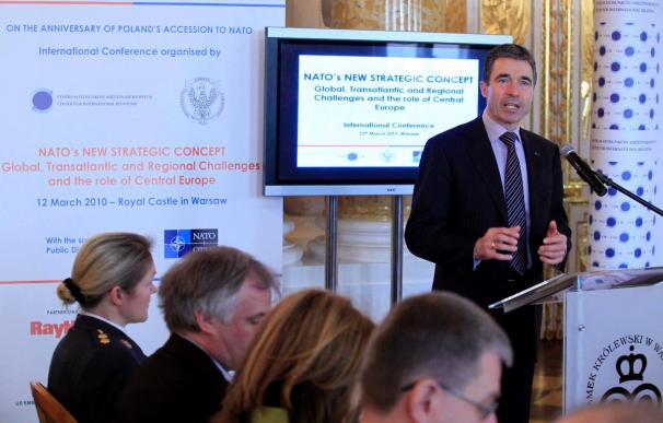 Rasmussen pide nuevas fuerzas para los retos a los que se enfrenta la OTAN