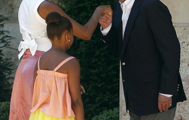 Michelle Obama comparte con los Reyes y Doña Letizia sus últimas horas en España