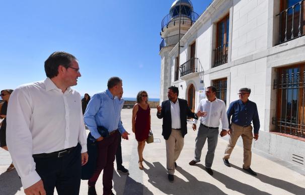 La Diputación de Castellón invierte 300.000 euros en adecuar el Faro de Peñíscola como centro de atención