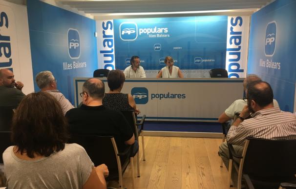 Durán conforma su equipo en el PP de Palma con Fernando Rubio como secretario general y Antonia Roca como portavoz