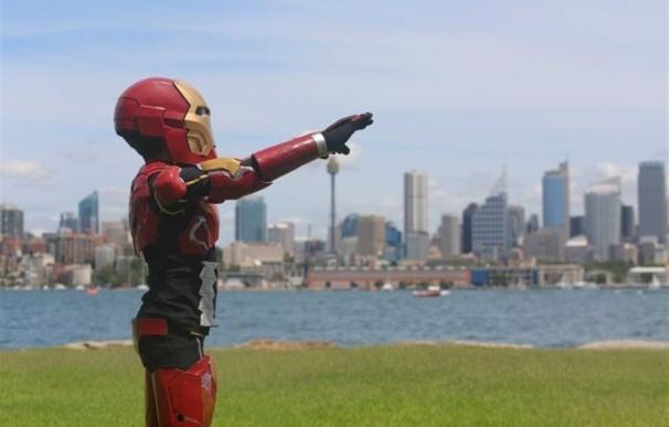 Domenic Parce cumplió su sueño de ser Iron Man / Make-A-Wish