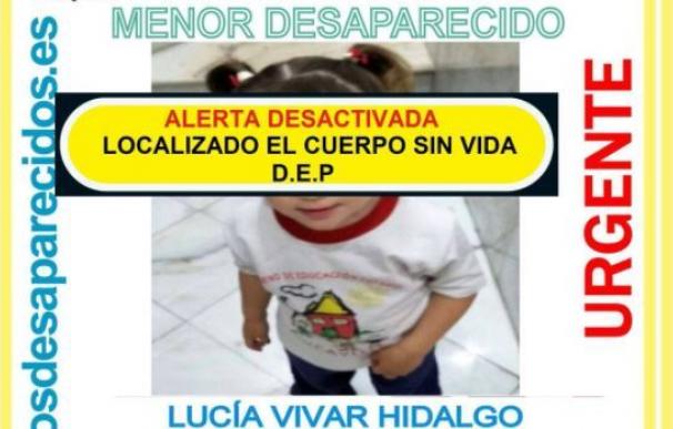 Aparece muerta la niña de tres años desaparecida ayer en Málaga