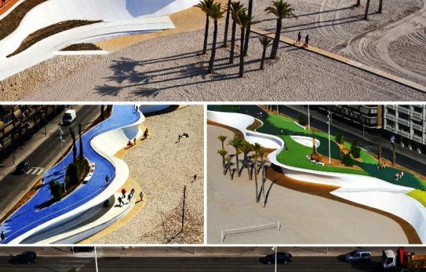 Los Saloni de arquitectura premian el paseo marítimo de Poniente, en Benidorm
