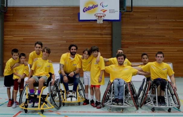 Ricky Rubio y Daniel Stix presentan el patrocinio de ColaCao con el equipo paralímpico español