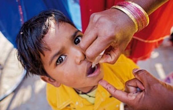 Los casos de polio en el mundo se han reducido en más de un 99% en los últimos 25 años