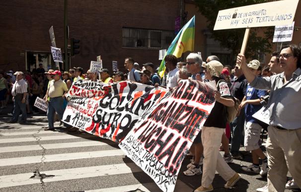 Miles de 'indignados' se manifiestan en Madrid