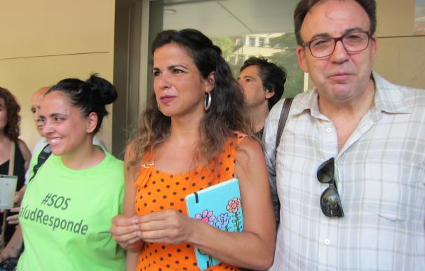 Teresa Rodríguez apoyará a la Junta siempre que "se mantenga firme en defensa de los derechos financieros de Andalucía"