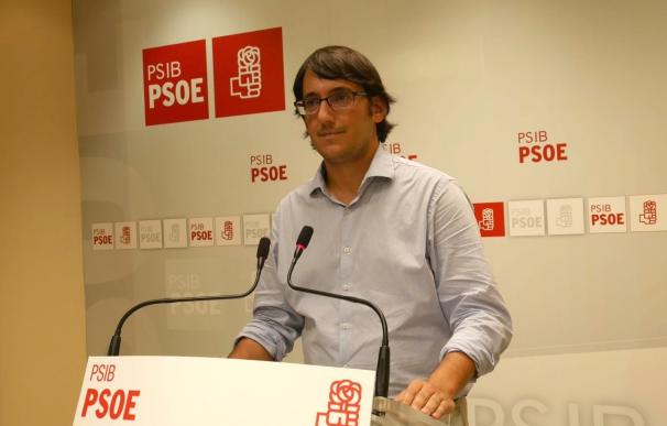 Negueruela se estrena como portavoz del PSIB y asegura que hay que "trabajar desde ya" para "fortalecer" el partido