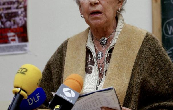 Pilar Bardem dice que José Saramago siempre tendrá "mi admiración y respeto"