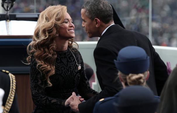 Beyoncé en la toma de posesión de Barack Obama