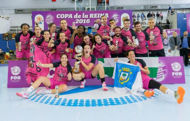 El CB Conquero conquistó su primera Copa de la Reina. / Alberto Nevado (FEB)
