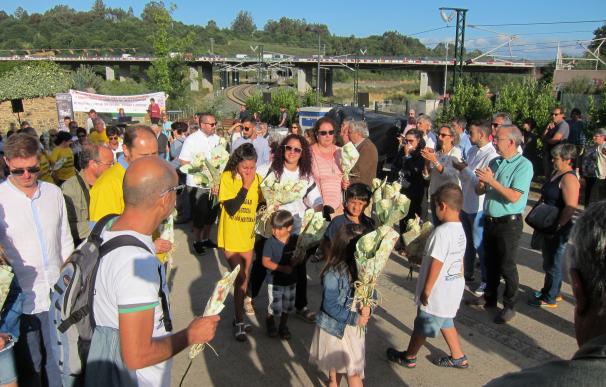 La dignidad preside el homenaje a los 80 fallecidos en el accidente de Angrois cuatro años después de la tragedia
