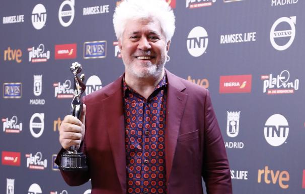 Pedro Almodóvar, feliz de volver a Madrid y ser premio Platino por su nueva película, 'Julieta'