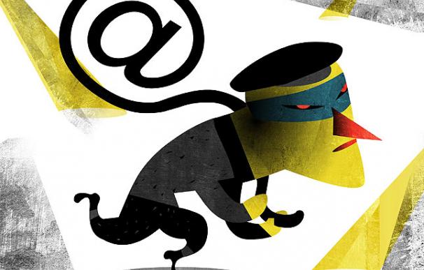 Los delitos informáticos, recogidos en la reforma del Código Penal, según el ilustrador Raúl Arias