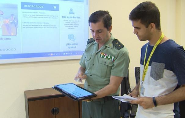La sede electrónica de la Guardia Civil permite renovar licencias de armas o consultar antecedentes penales