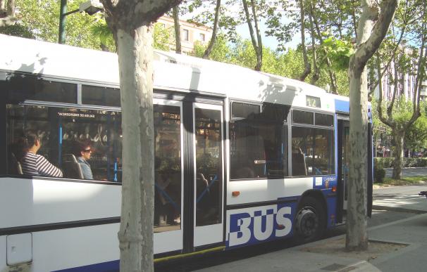 Crece un 4,4 por ciento el número de usuarios del autobús urbano en CyL en mayo, con 6,1 millones de viajeros