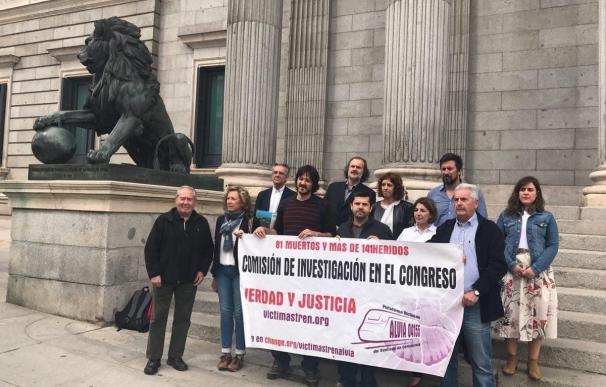 En Marea espera que tras su cambio de postura, el PSOE apoye su comisión de investigación sobre el Alvia en el Congreso