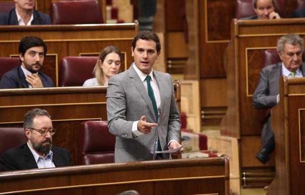 Albert Rivera carga contra el 'no' del PSOE al techo de gasto: Si fuera por ellos, no habría ni legislatura
