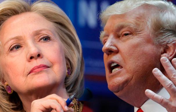 Clinton y Trump parten como favoritos en las primarias del 1 de febrero