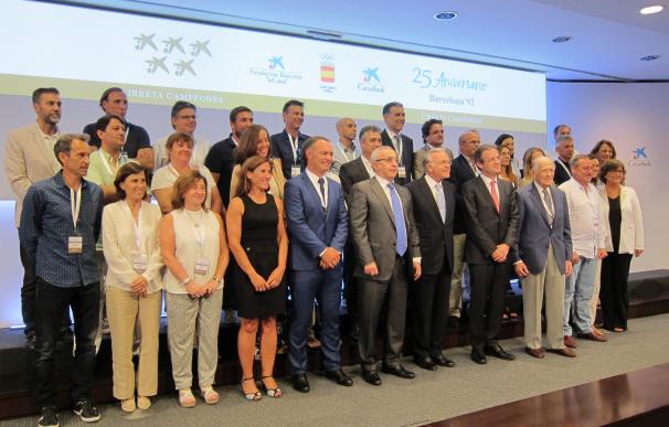 CaixaBank celebra 25 años de la Libreta Campeones con 50 millones en pensiones para deportistas españoles