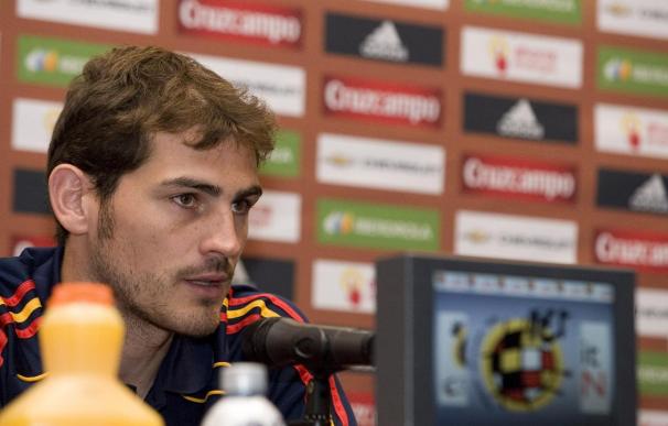 Casillas promete "las mismas ganas e ilusión" ante México que en el Mundial