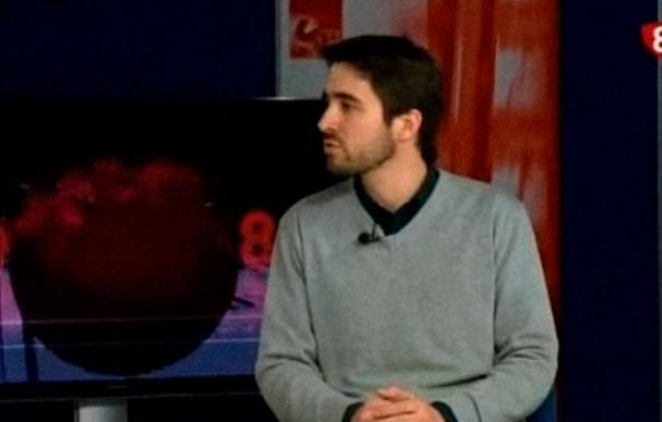 Pedro de Palacio, en una imagen de un programa autonómico de televisión
