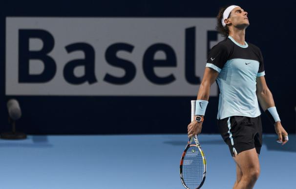 Nadal y López se despiden del dobles en Basilea / AFP