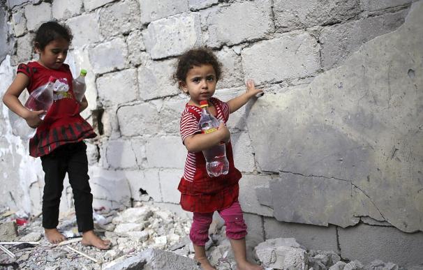 Los niños en Gaza, víctimas psicológicas del conflicto
