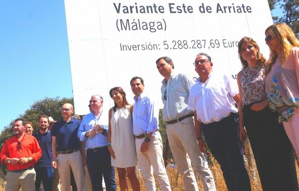 Moreno reclama la variante de Arriate y lamenta los "graves problemas" de conexiones en la comarca de Ronda