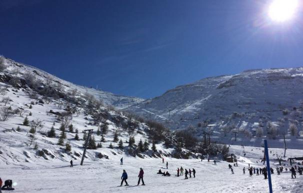 Día de esquí en el Monte Hermón / Foto Twitter @DanWilliams