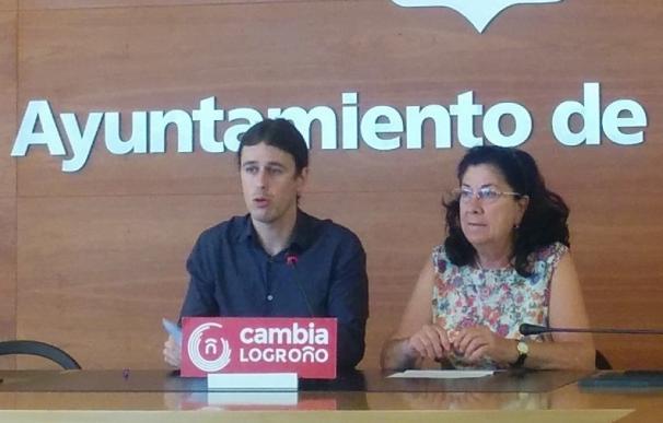 Cambia Logroño pide a Cs que "exijan la dimisión de Sáinz y Beneite" o "deje caer al Gobierno del PP"