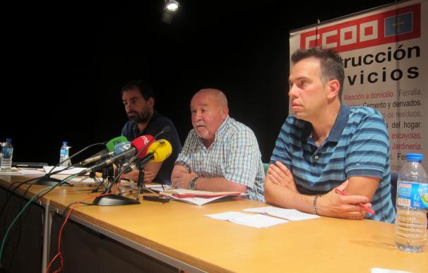 CCOO rechaza el modelo de la rehabilitación en la construcción asturiana y reclama viviendas públicas e infraestructuras