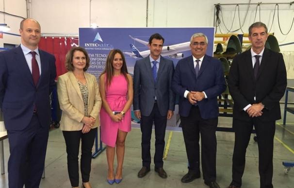 Junta destaca el potencial aeronáutico de empresas como Intecair, que suministrará a Bombardier