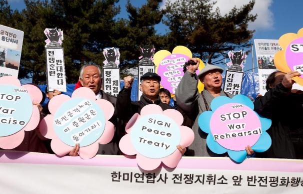 Corea del Sur y EEUU inician sus maniobras pese a los avisos de Pyongyang