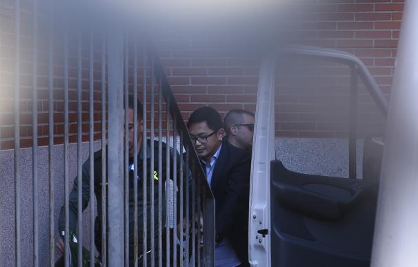Uno de los directivos de ICBC detenidos. Foto: AFP