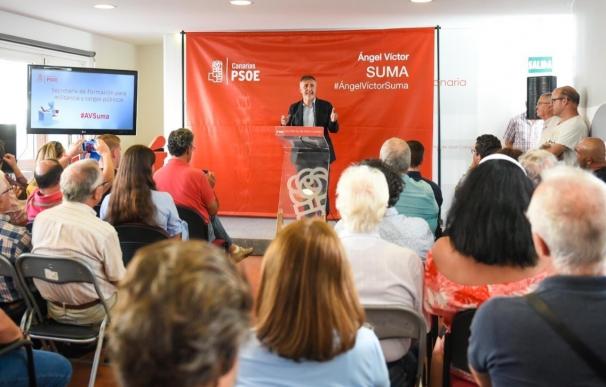 Torres (PSOE) apuesta por un plan que recupere la militancia perdida en Canarias por la crisis