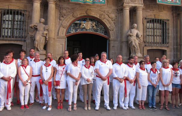 Una concentración recuerda en Pamplona a Miguel Ángel Blanco en el 20 aniversario de su asesinato