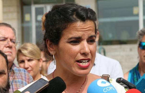 Teresa Rodríguez critica que la Junta proponga un trasvase a Doñana "si se siguen permitiendo pozos ilegales"