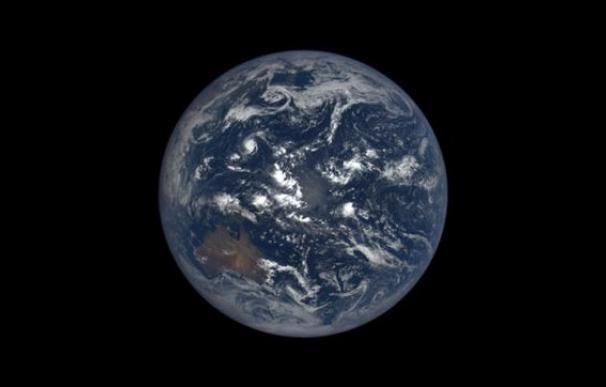 Imagen de la Tierra tomada por la cámara EPIC de la sonda DSCOVR. (NASA)