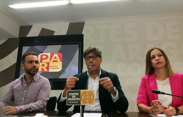 El PAR pide comparecer en el Parlamento catalán para explicar por qué el patrimonio aragonés debe volver a la Comunidad