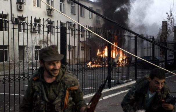 Kiev informa de intensos combates y de numerosas bajas entre los separatistas