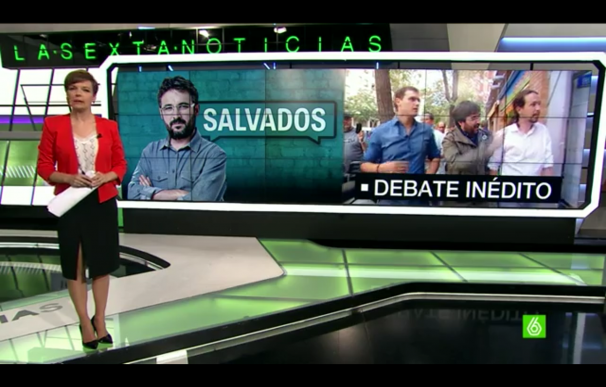 La Sexta ha organizado un debate entre Pablo Iglesias y Albert Rivera