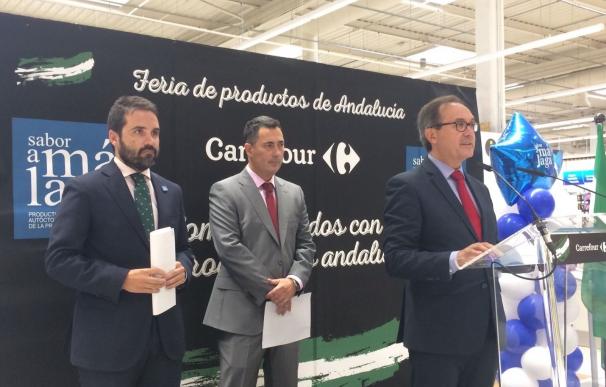 Sabor a Málaga, protagonista de la Feria de Productos Andaluces de Carrefour