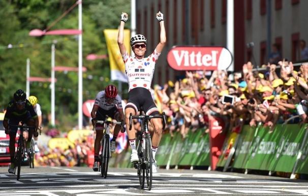 Barguil deja sin premio a Contador y Landa y se lleva la decimotercera etapa del Tour