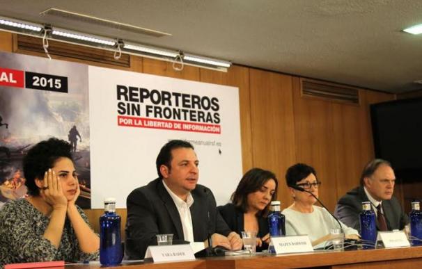 Presentación del informe de Reporteros Sin Fronteras de 2015 / Jose González