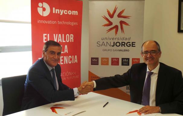Universidad San Jorge e Inycom ponen en marcha una cátedra para actividades académicas y de orientación profesional